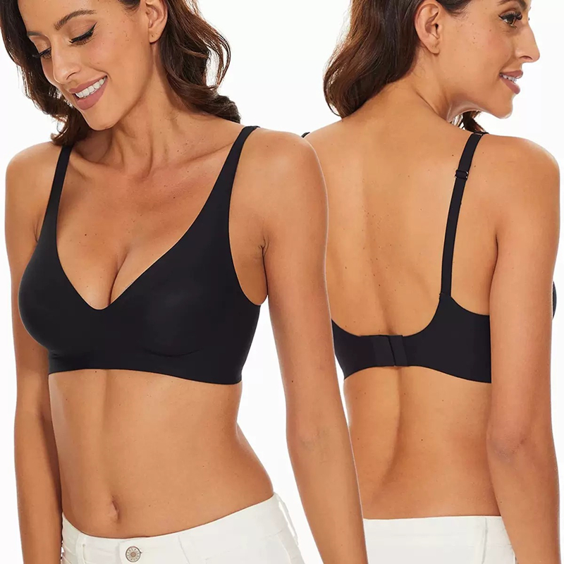 Sexy Seamless Jelly Bra S-4XL  - Rugged Sport Strap review and price
