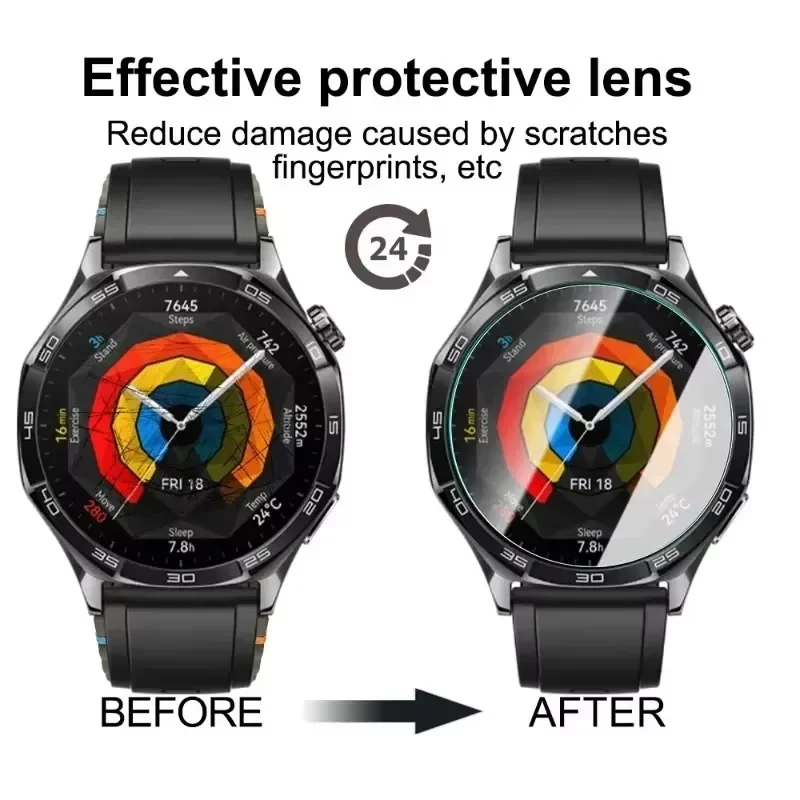 Screen Protector Glass for Hua - Titan Smartwatch Accessories review and price