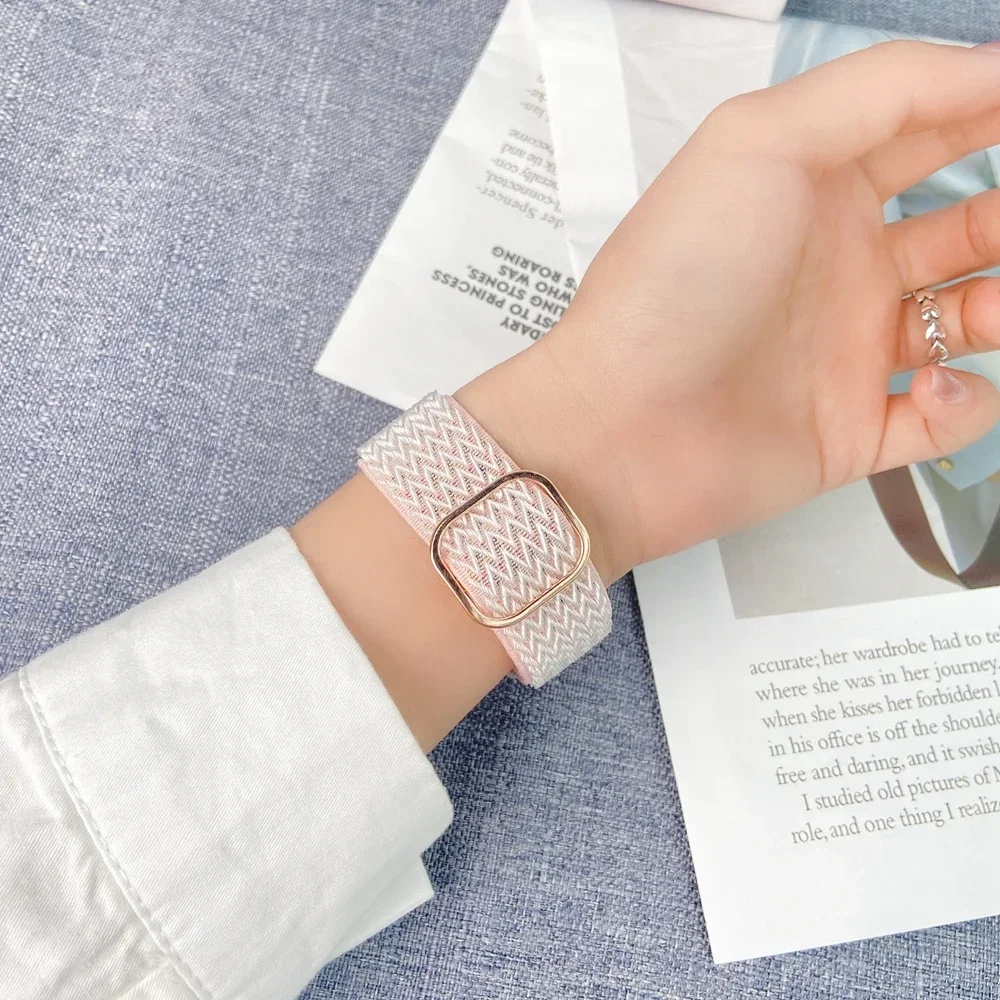 Elastic Shiny strap For Samsun - Titan Smartwatch Accessories review and price