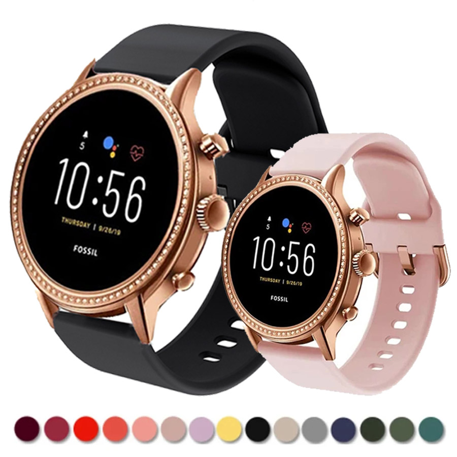Silicone Strap For Fossil Wome - Fossil Smartwatch Accessories review and price