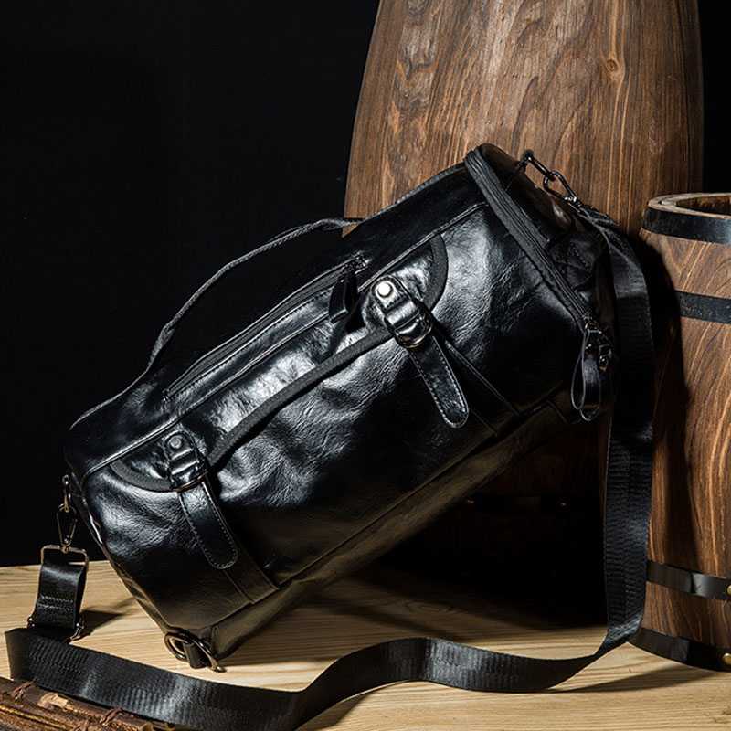 Men Leather Bucket Backpack Mu - Leather Classic Strap review and price