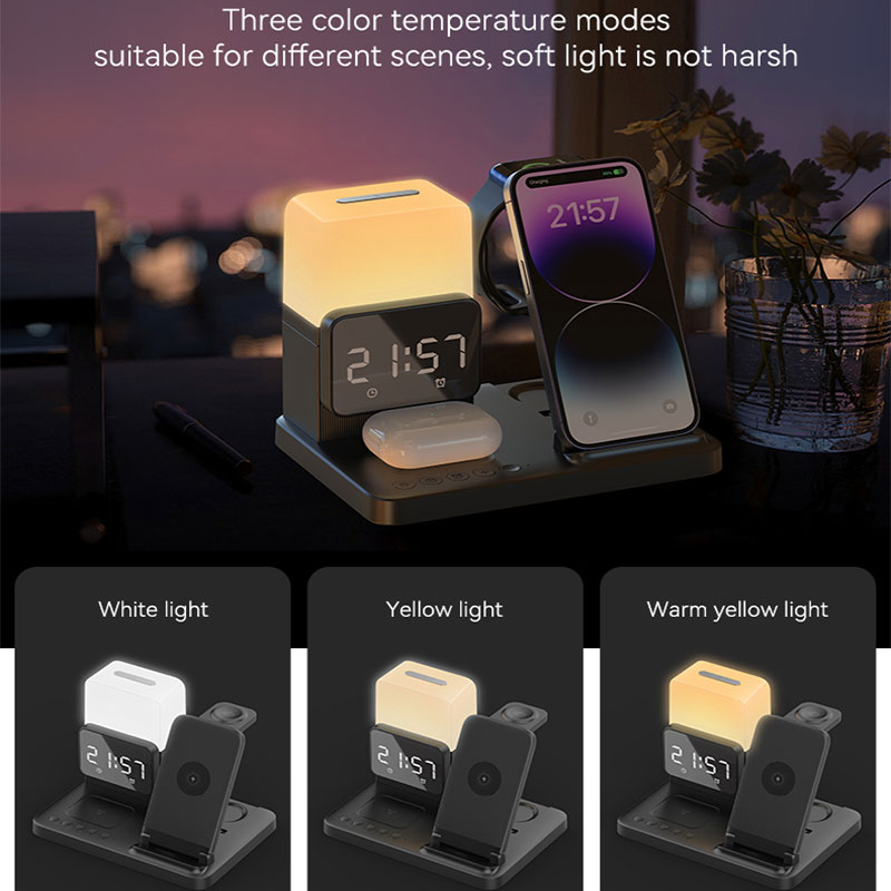 6 In 1 Foldable Lamp Wireless  - Smartwatch X12 review and price