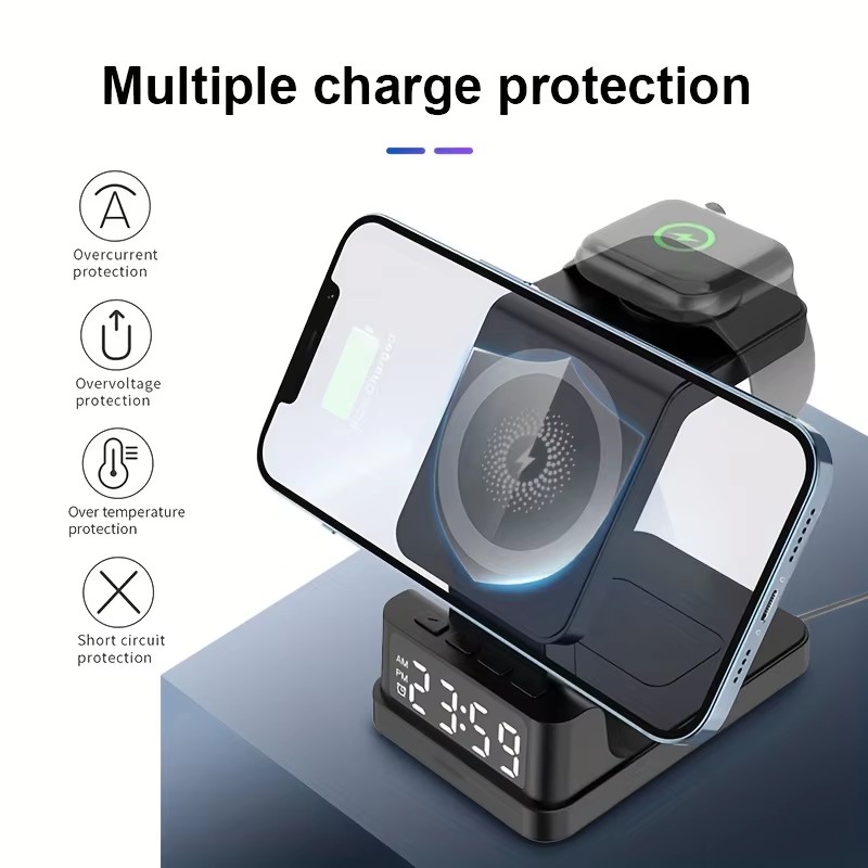 4 In 1 Magnetic Wireless Charg - Smartwatch X12 review and price
