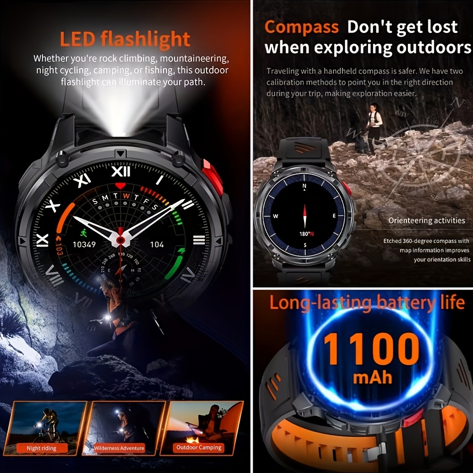 New T-REX3 Ultra 1100mAh Batte - Smartwatch Custom review and price