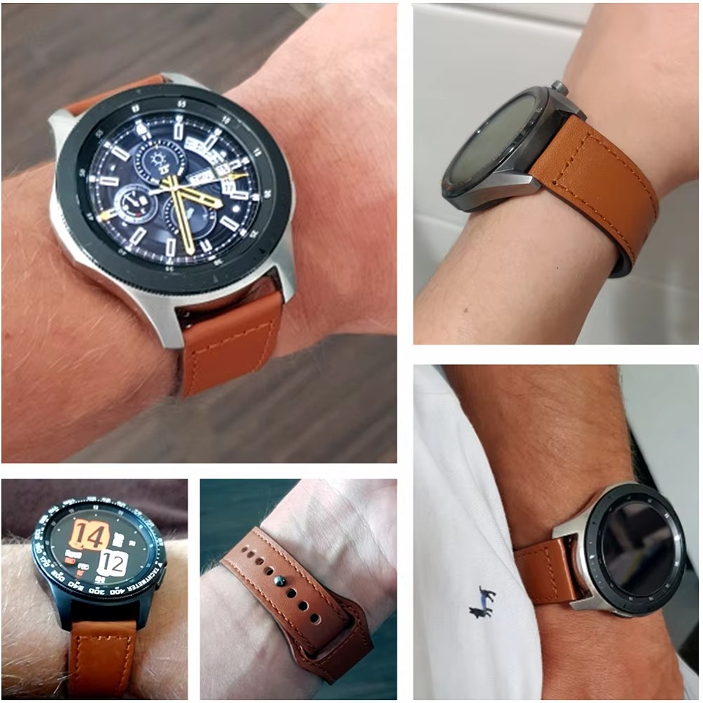 20mm 22mm Lug PU Leather Watch - Titan Smartwatch Accessories review and price