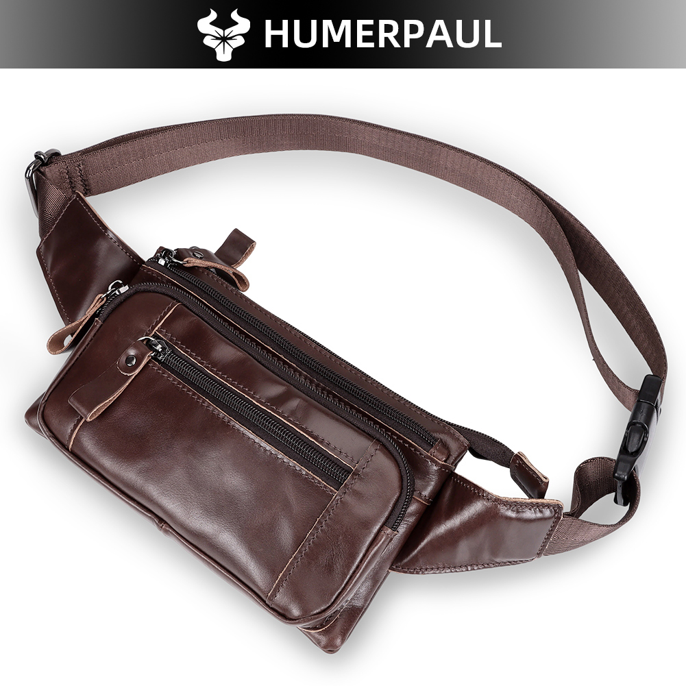 HUMERPAUL Men's Waist Fanny Pa - Leather Classic Strap review and price