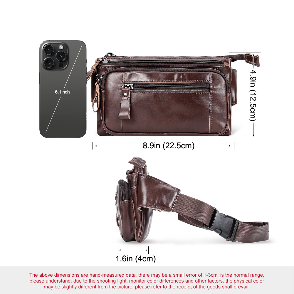 HUMERPAUL Men's Waist Fanny Pa - Leather Classic Strap review and price