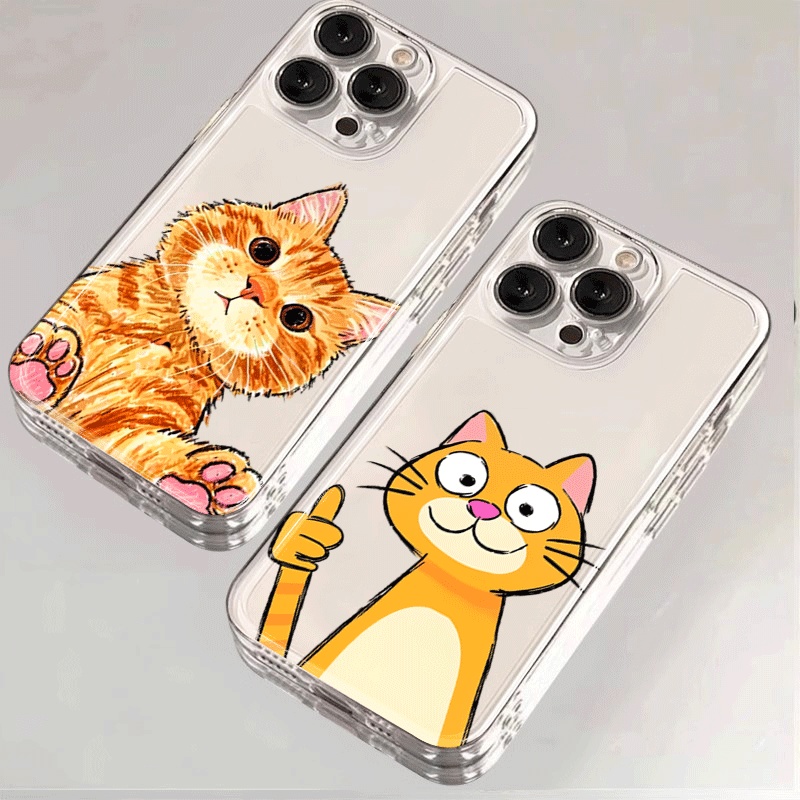 Cute Cartoon Orange Cat Phone  - Xiaomi Redmi Note 13 review and price