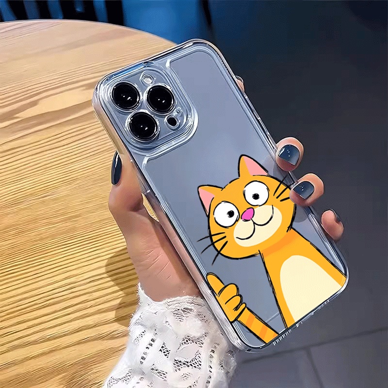 Cute Cartoon Orange Cat Phone  - Xiaomi Redmi Note 13 review and price